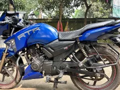 TVS Apache RTR 150 Matt Blue